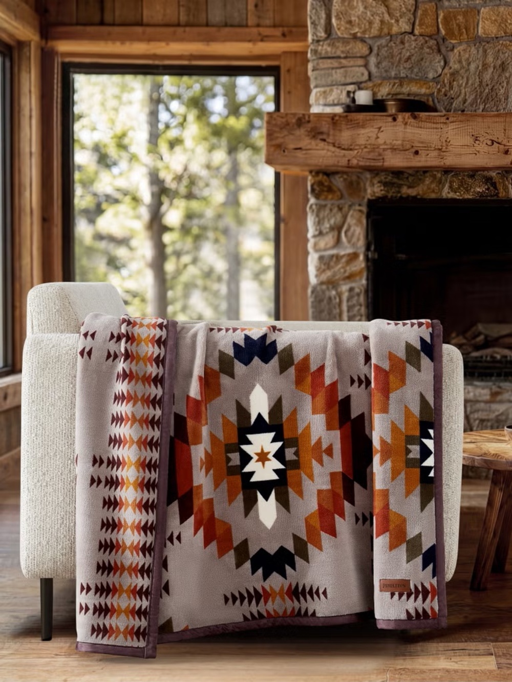 Pendleton Reversible Throw Blanket Sonoran Dusk 50 x 70